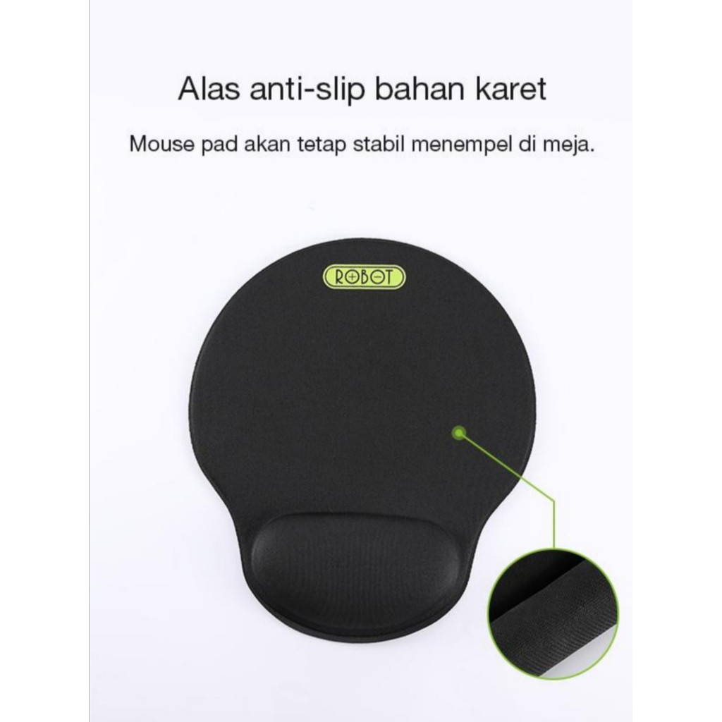 Mousepad Gaming Plus Bantalan - Mouse pad Soft Anti Selip RP02