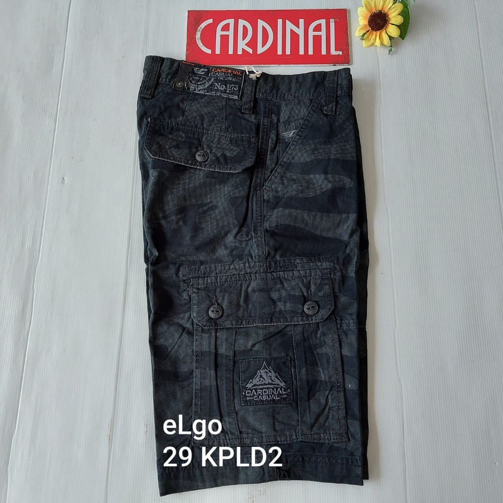 BB 29-H KPL CARDINAL KEMPOL CASUAL Celana Pendek Kempol Fashion Pria Brand Kekinian