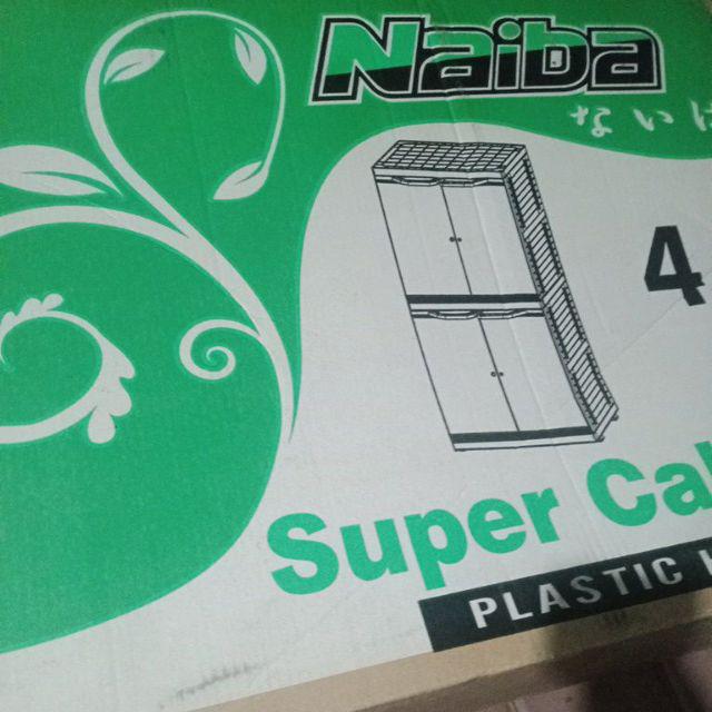 Naiba Lemari Plastik Msc Printing Motif Kartun