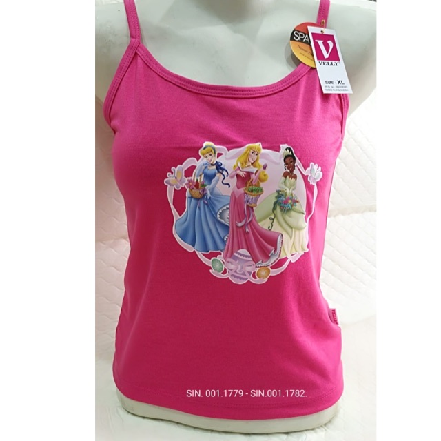 Singlet Anak perempuan 4-15 thn elastis isi 3pcs / Tang top anak perempuan Singlet cewek