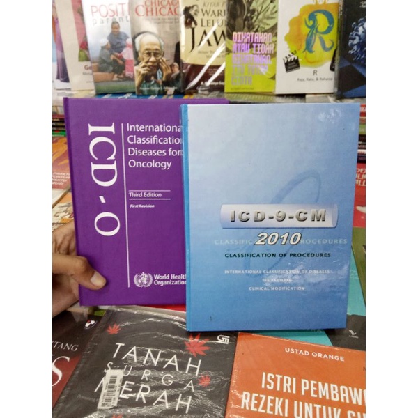 icd 9 cm 2010 dan icd o 1paket hard cover