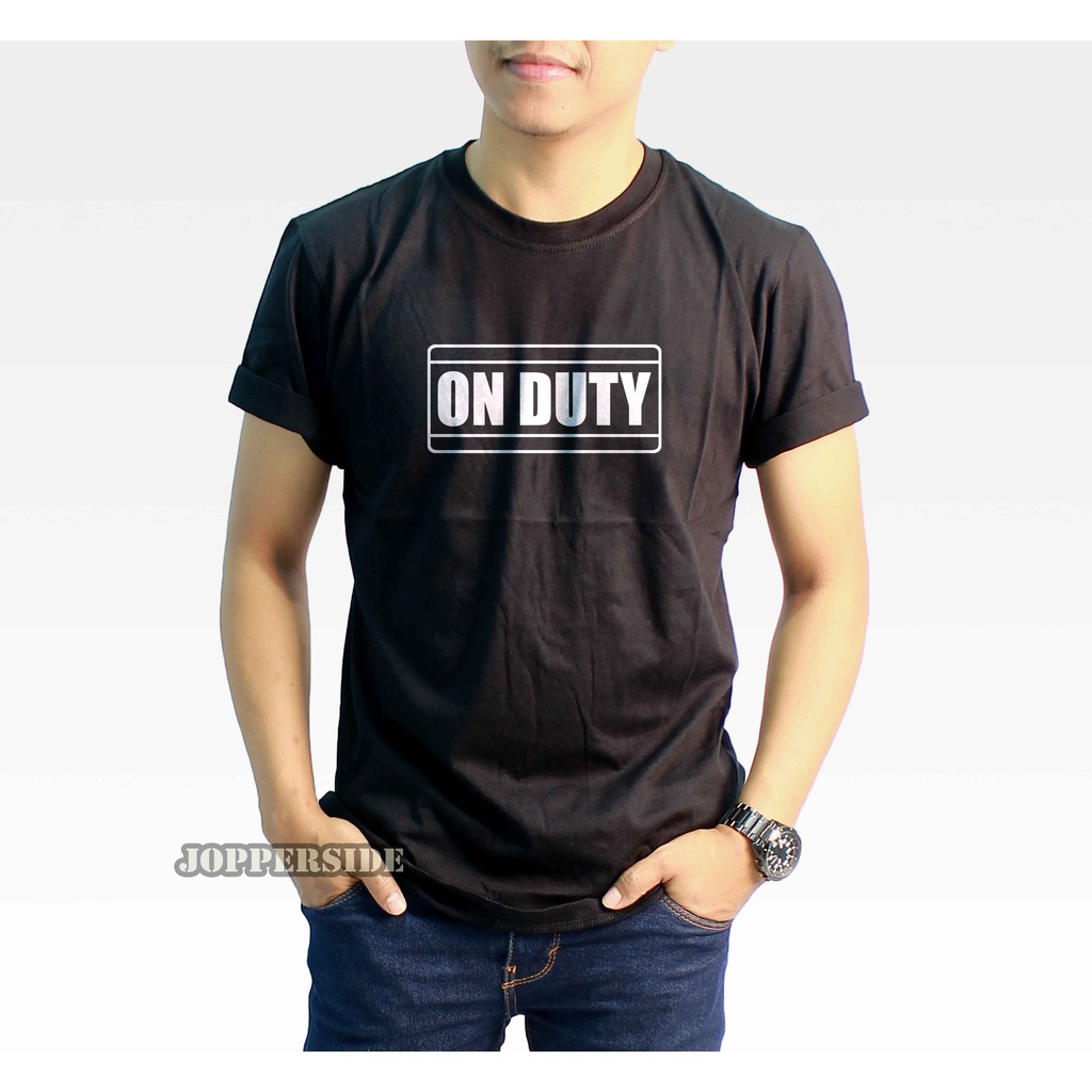 JOPPERSIDE TSHIRT KAOS OBLONG DISTRO BAJU KERJA LAPANGAN ON DUTY PRIA TS58