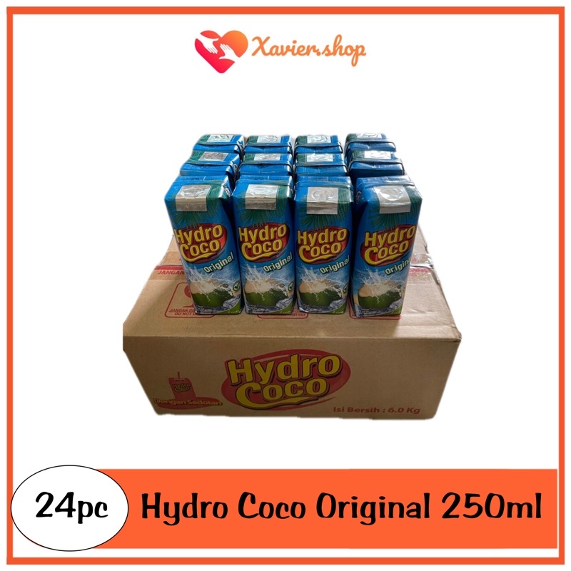 

HydroCoco 1 dus 24pc 250ML / hydrococo MINUMAN AIR KELAPA original kalbe