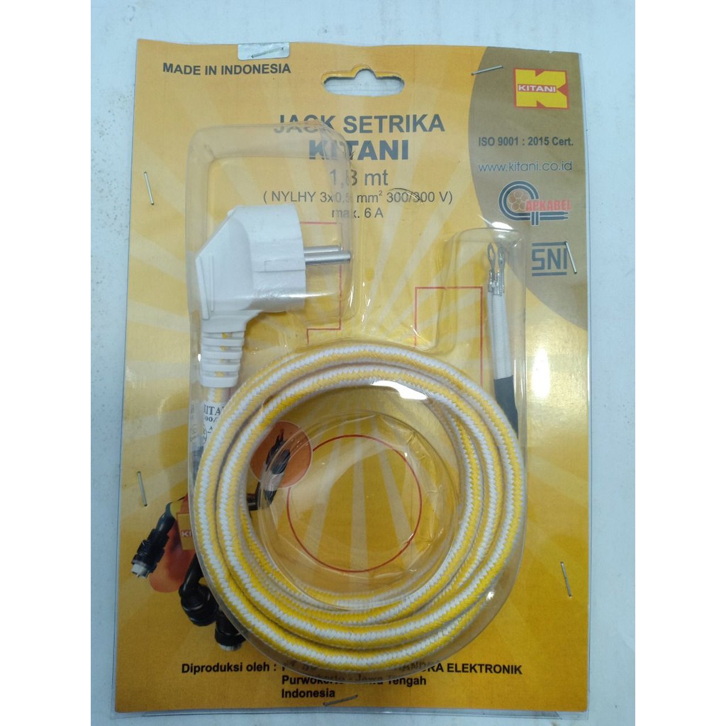 Kitani Kabel Setrika - 3 pcs