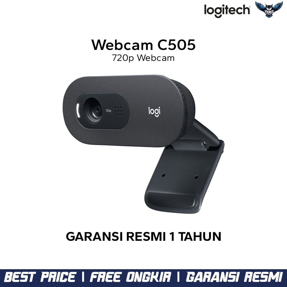 Webcam Logitech C505HD 720p 30fps | Web Cam Logitech C505 HD USB 720p