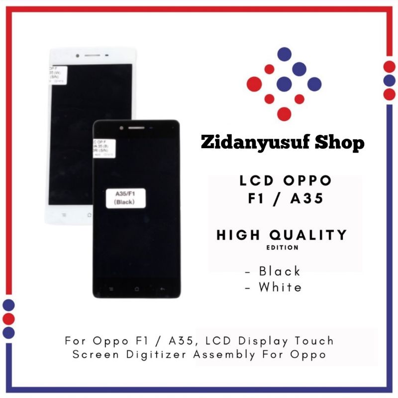 LCD TOUCHSCREEN OPPO F1 / F1F / A35 FULLSET ORIGINAL