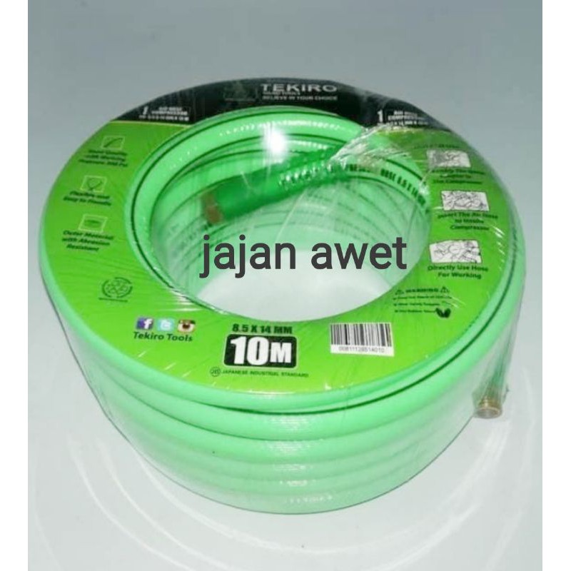 selang angin kompresor tekiro 10m - air hose compressor 10 M Tekiro - selang kompresor