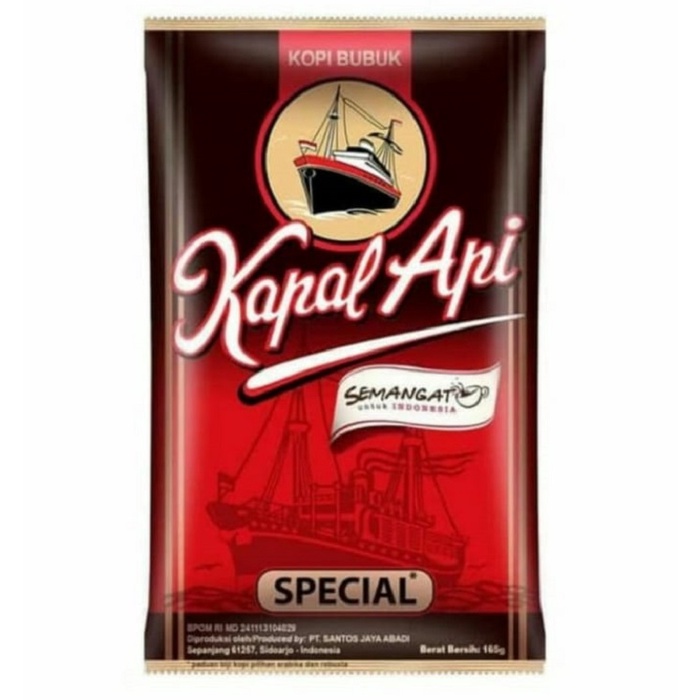 

Kopi Kapal Api Special Mix 10 Sachet 25 Gram - Kopi Hitam Special mix Gula