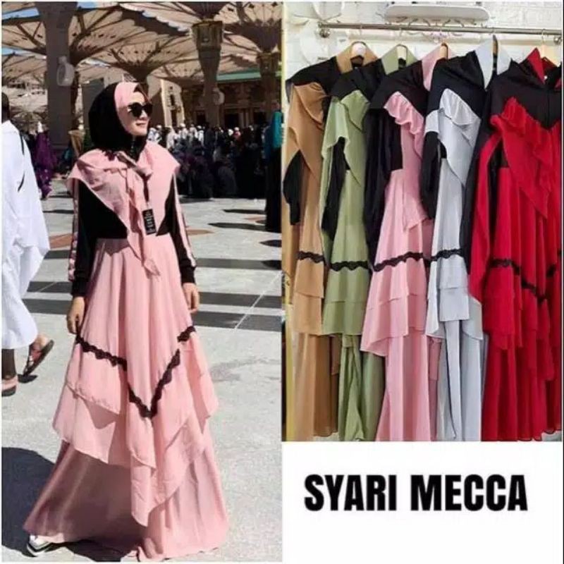 syari mecca gamis muslim terbaru promo