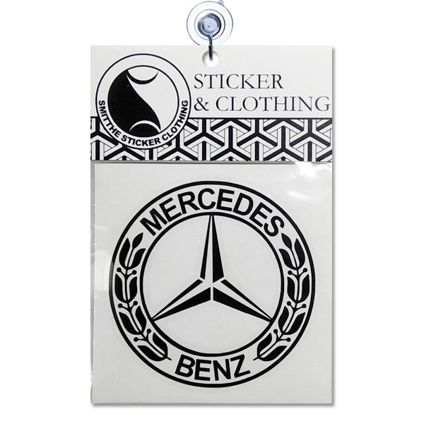 Stiker Mercedes Benz Logo Mercy Cutting Sticker aksesoris eksterior Mobil