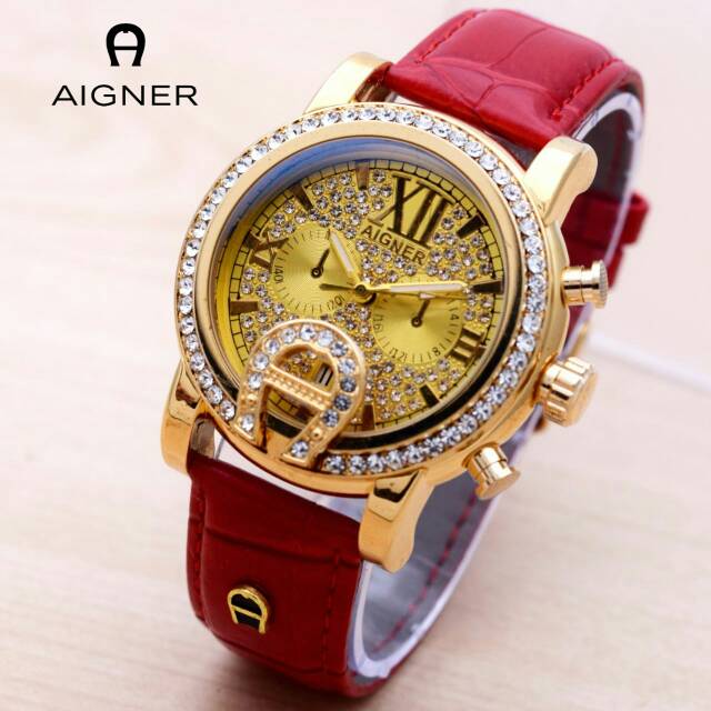 Jam Tangan Wanita Aigner Kulit - Jam Tangan Aigner Tali Kulit - Aigner Bari Terbaru Harga Murah