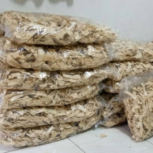 

Krupuk slondok mentah