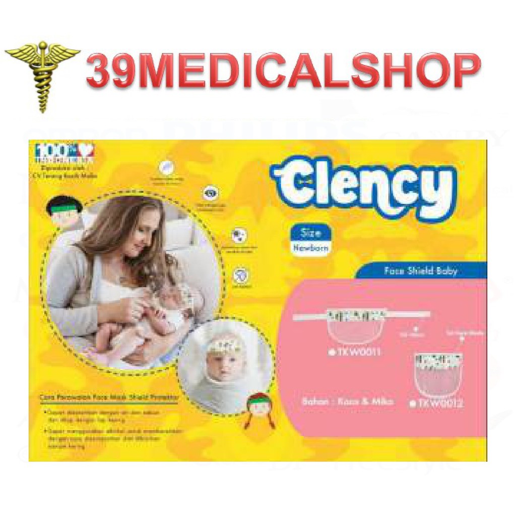 FACE SHIELD BABY CLENCY - CLENCY FACE SHIELD