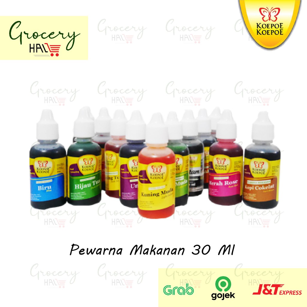 

PEWARNA MAKANAN KOEPOE / FOOD COLORING 30 ML