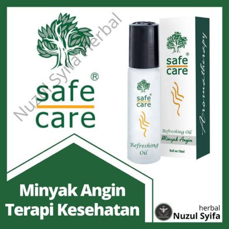 MINYAK ANGIN SAFE CARE UKURAN 10 ML ROLL ON 10 ML / REFRESHING OIL AROMATHERAPY 10ML