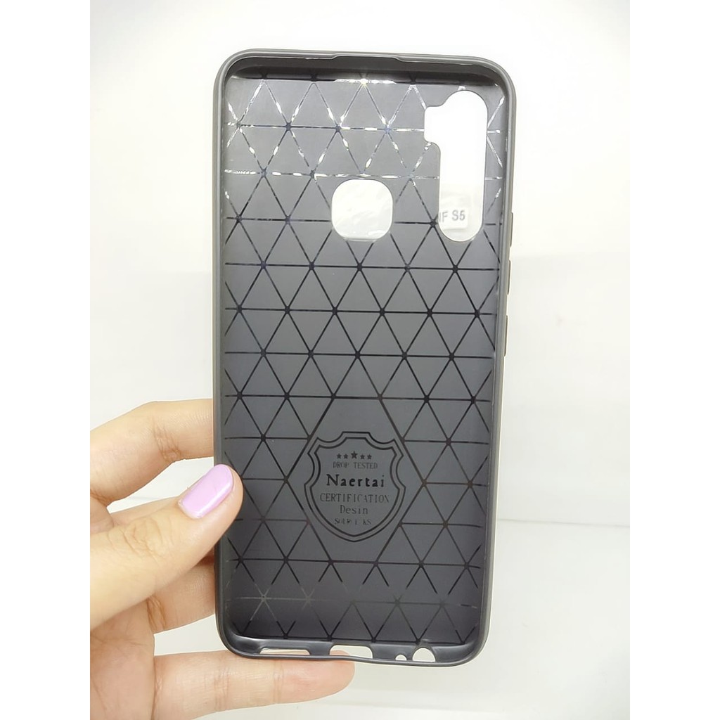 AutoFokus Infinix S5 X652 6.6 inchi Leather Soft Case AUTOFOCUS S5 Lite X652B Motif Kulit Jeruk