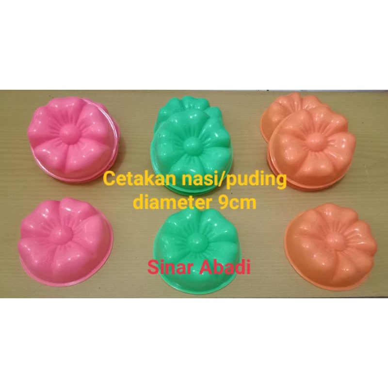 Cetakan Nasi Bunga/Cetakan Puding Bunga sakura besar