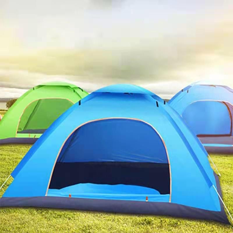 Tenda Camping| Tenda Gunung 2- 3 Orang | Tenda Manual Tenda Lipat Portable