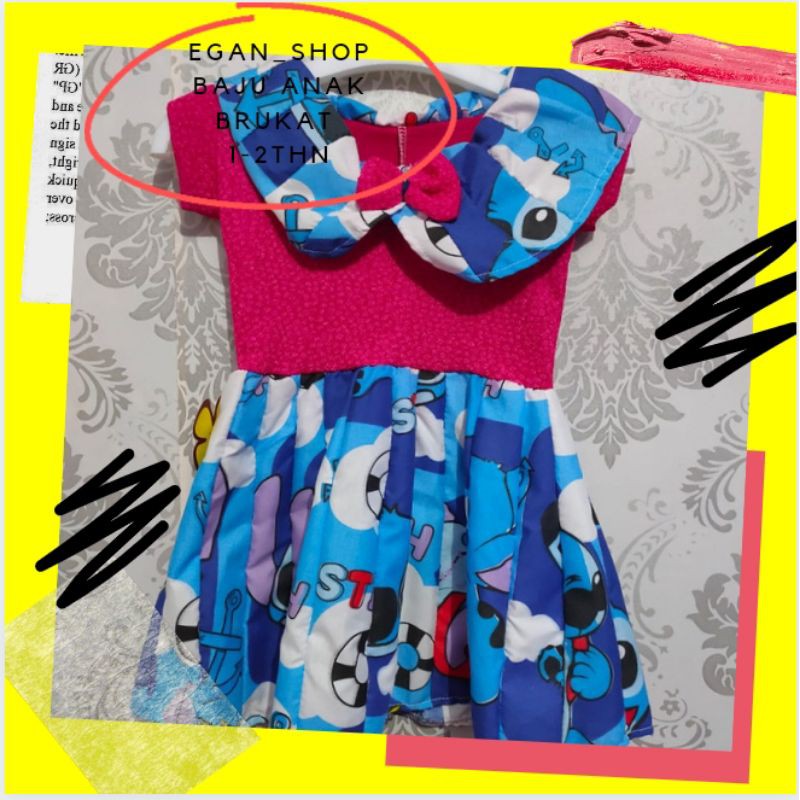 baju anak perempuan murah - baju anak 1-2 tahun - baju anak perempuan lucu