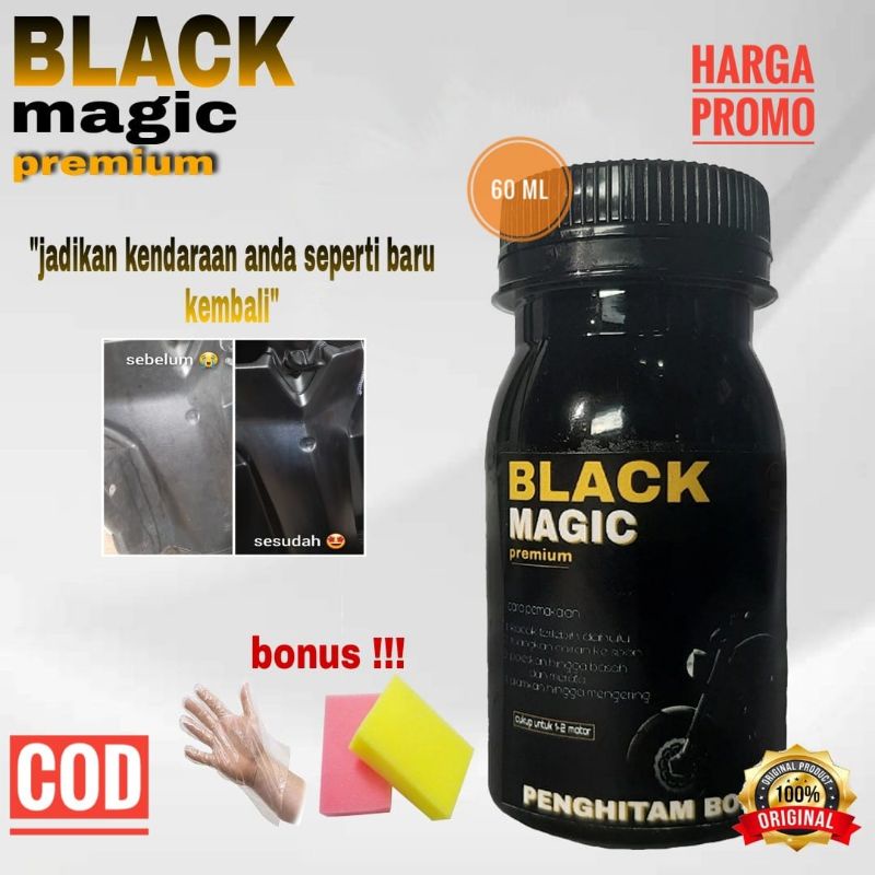 penghitam body motor / black magic