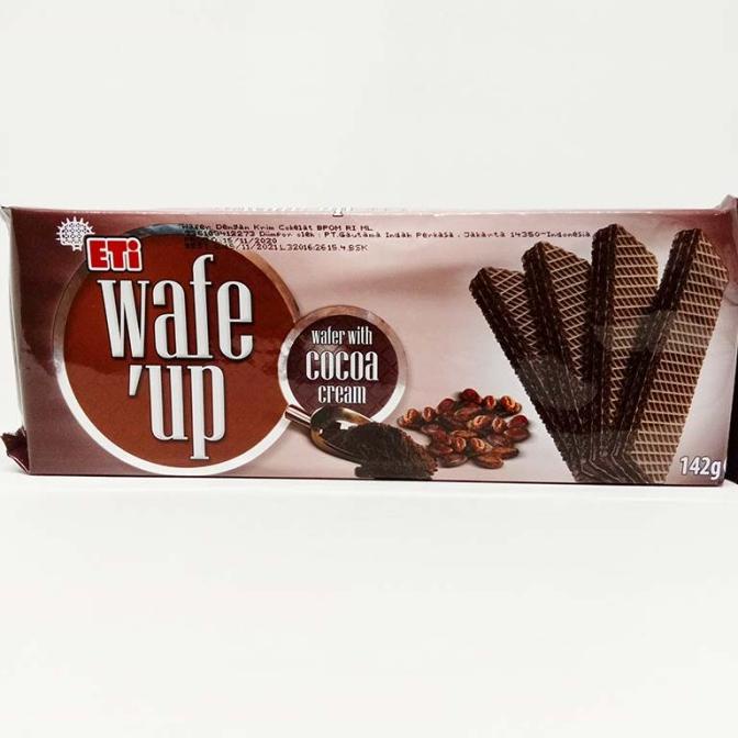 

*:*:*:*:*] ETI WAFE UP CHOCO WAFERS 142 G