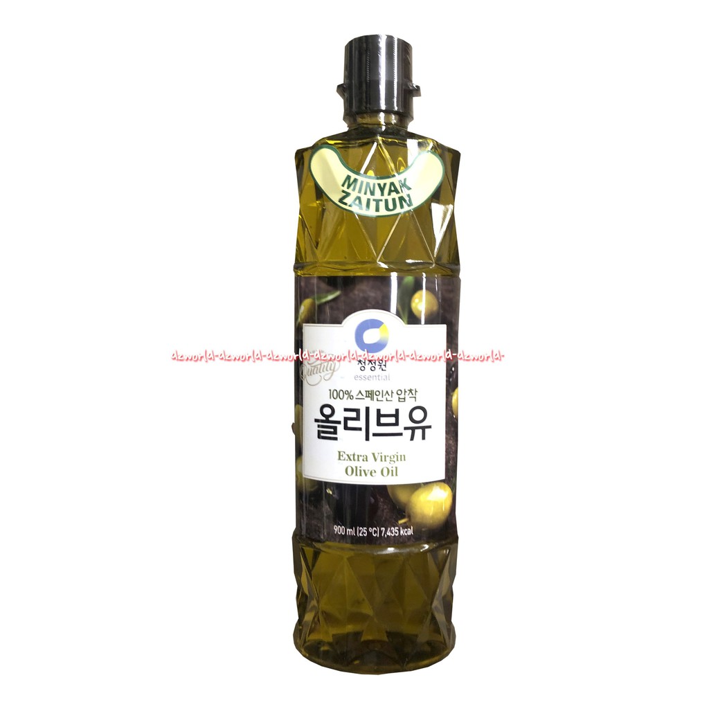 Chung Jung One Minyak Zaitun Extra Virgin Olive Oil 900ml Daesang Minyak Zaitun Korea Chungjung