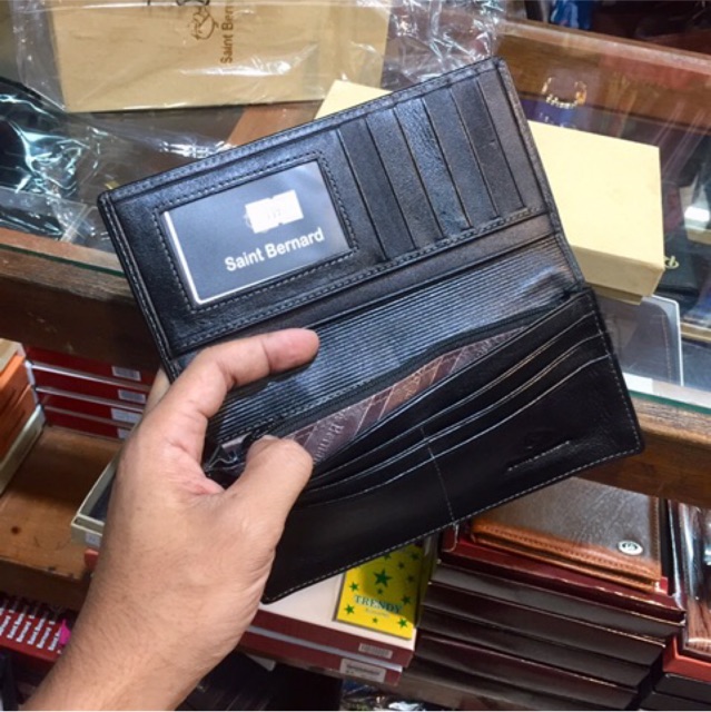 dompet keren bahan kulit asli berkualitas model lipat buku ukuran panjang #dompet #dompetkulit #dompetkeren