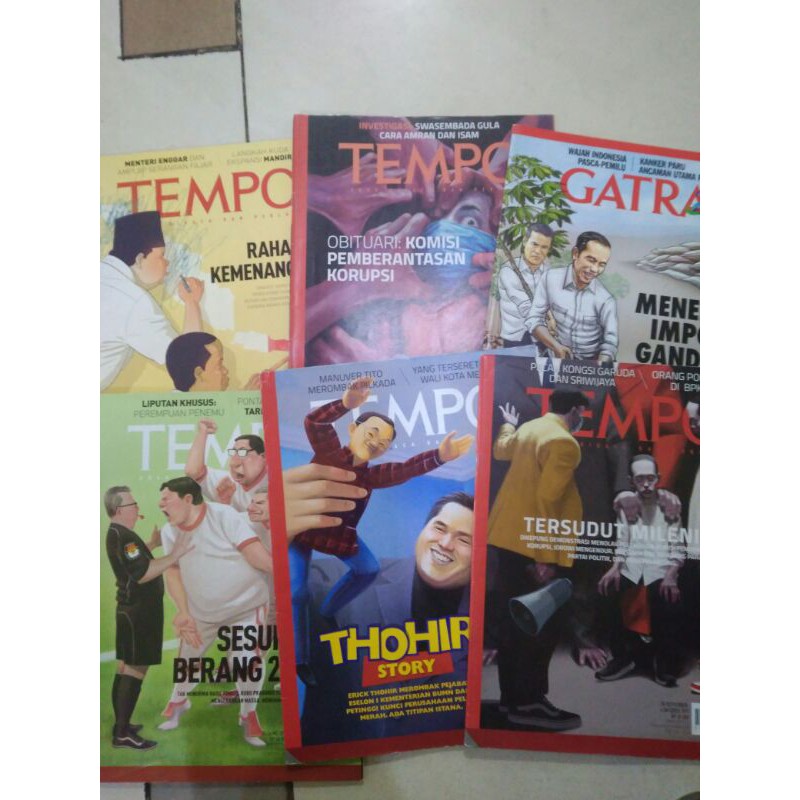 OBRAL MAJALAH TEMPO BEKAS