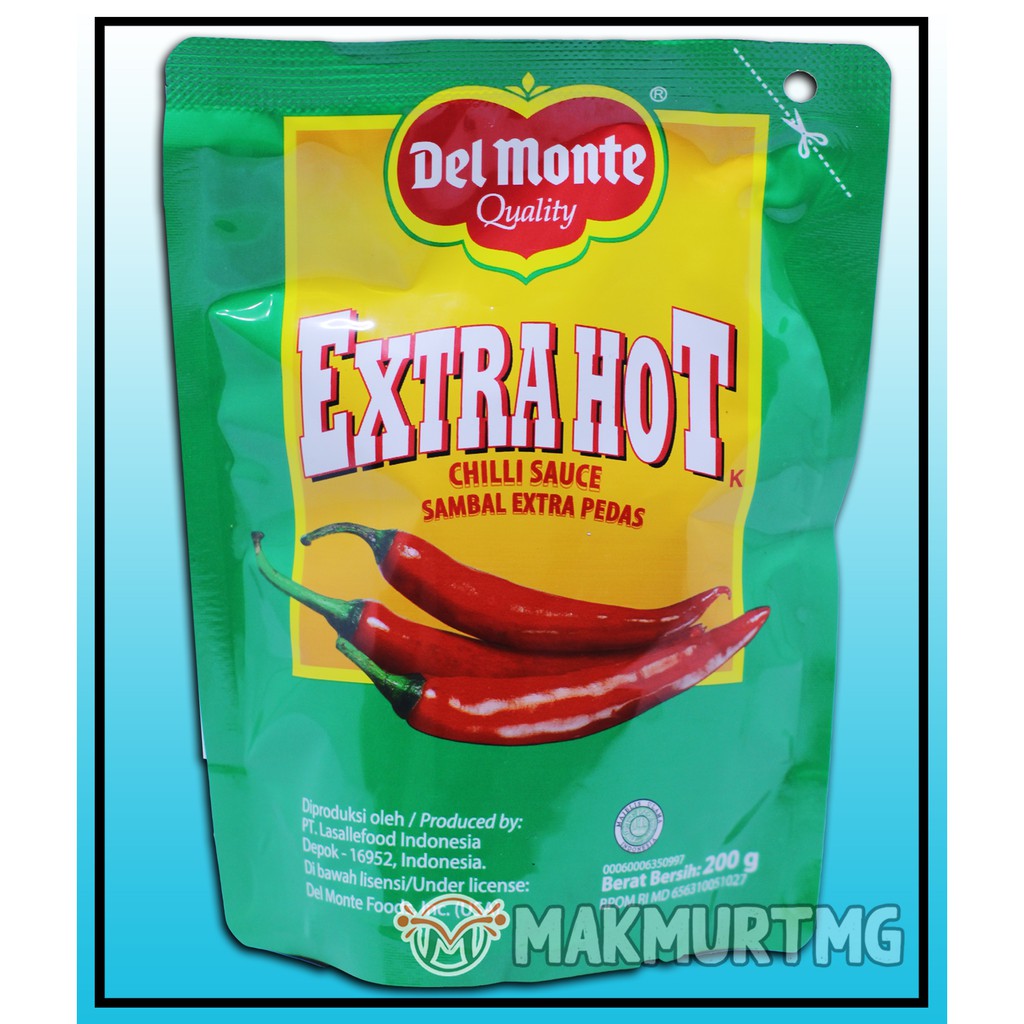 

DEL MONTE SAMBAL EXTRA PEDAS EXTRA HOT 200gr