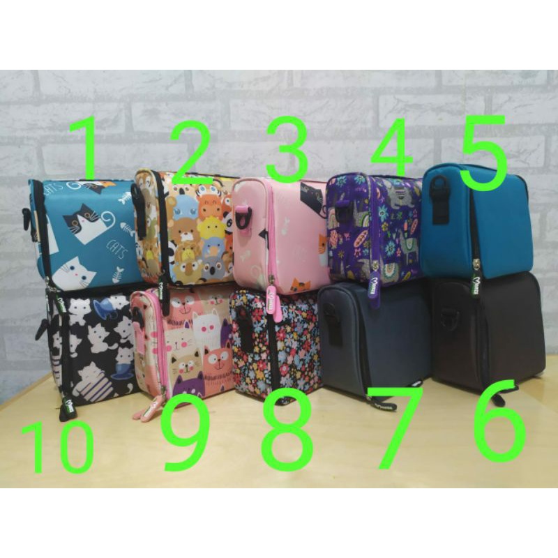 MOMZA Cooler Bag Coolerbag Momza Sling Botol KACA ASI Ice Gel Tas ASIP