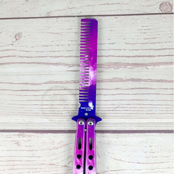 Sisir Besi Butterfly Balisong YS-7319 - Camouflage