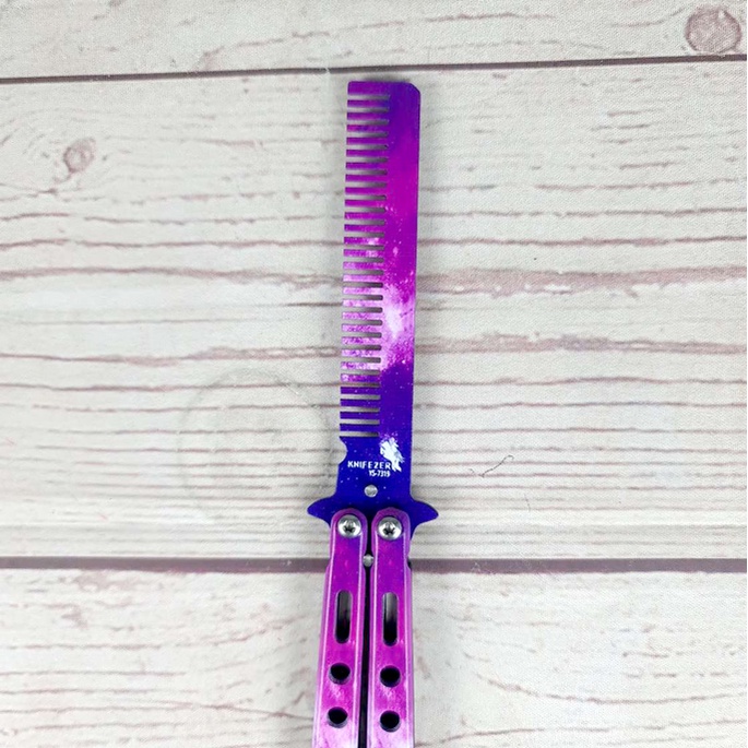 Sisir Besi Butterfly Balisong YS-7319 - Camouflage