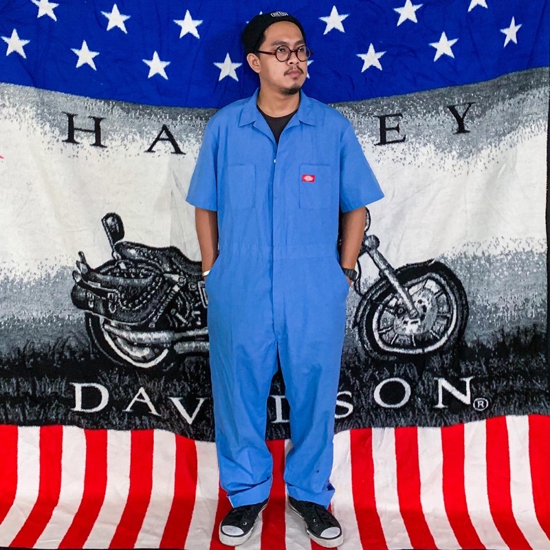 Dickies Coverall / Wearpack SS LightBlue (Rare Colour)