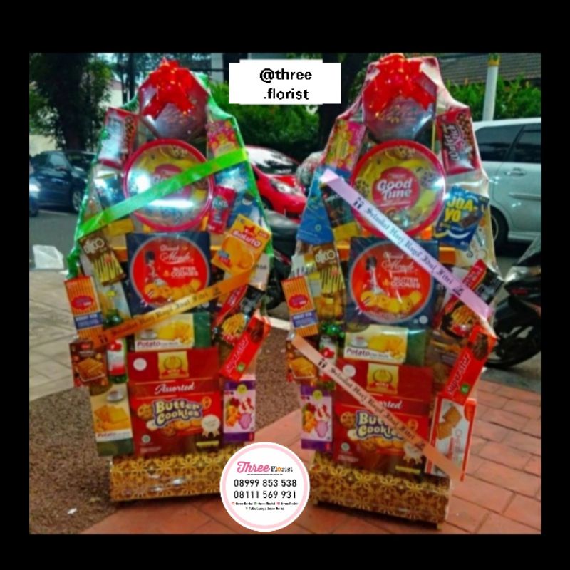 parcel makanan ringan / parcel hadiah ucapan / parcel seserahan / parcel lebaran idul fitri / parcel