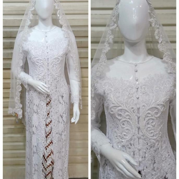 Baju Kebaya Akad Nikah Modern - 15 Inspirasi Model Kebaya Pengantin ...