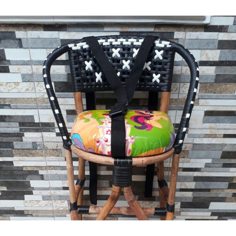 tambahan kursi rotan anak bonceng anak motor supra bebek free sabuk