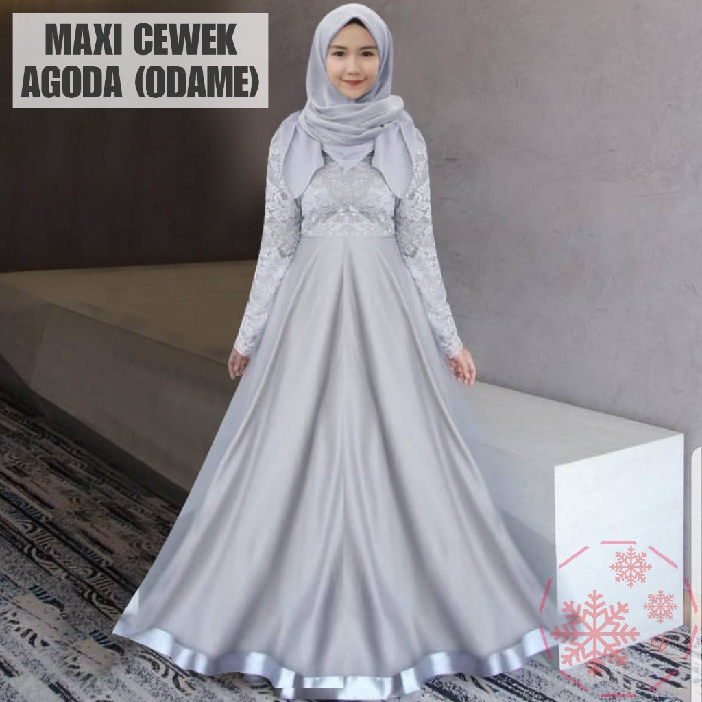 MAXI DRESS AGODA / MAXI AGODIA ALMAER-8