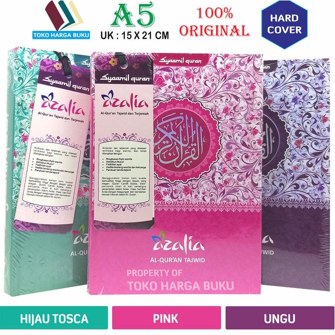 

Al Quran Azalia A5 Syamil Quran - Al Quran Tajwid - Alquran Azalia Star Seller Termurah