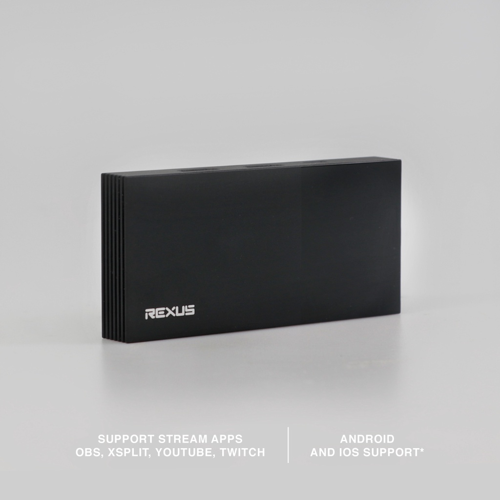 Rexus HD200 HDMI 4K Game Capture Card Stream and Record