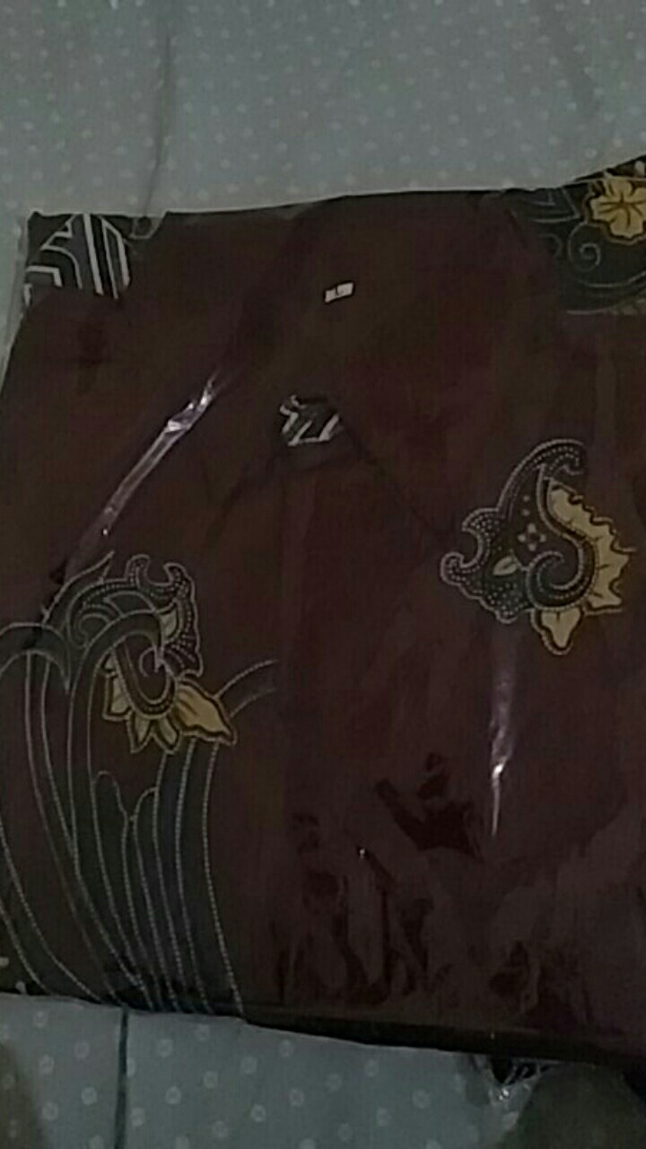 Maura Couple - Sania Ruffle Batik Couple Ori Ndoro Jowi Dnt Garansi Dress Batik