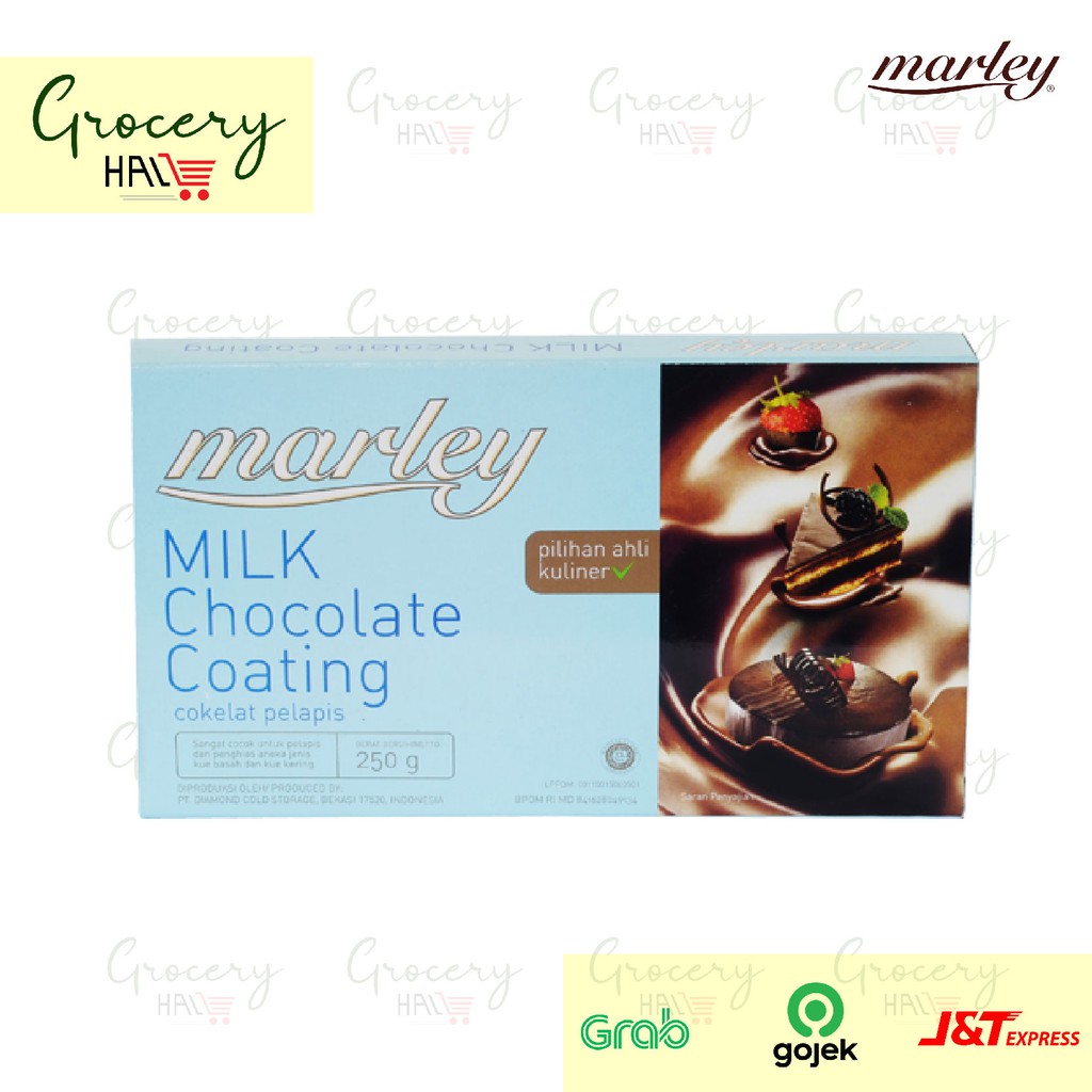 

MARLEY MILK CHOCOLATE COATING 250 GR