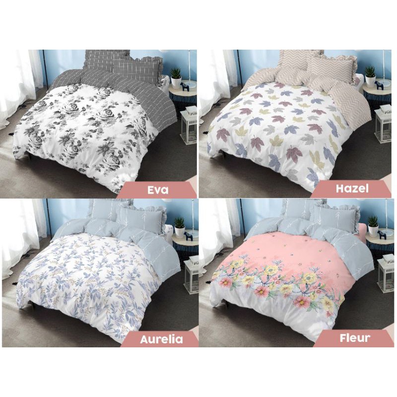 Bedcover Saja California Lady Rose Kintakun Size 200 X 200 Tanpa Sprei Shopee Indonesia