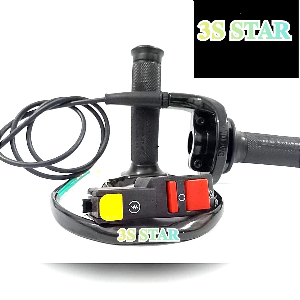 GAS SPONTAN YZ / SELONG GAS SPONTAN YZ + SAKLAR ON OFF STATER UNIVERSAL