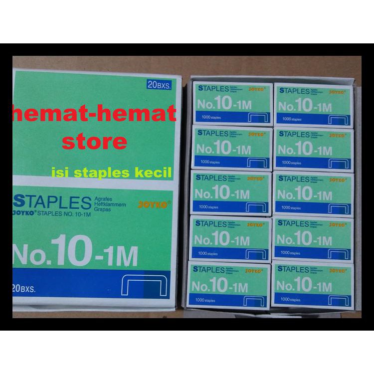 

Terlaris Isi Steples 10M Joyko Promo
