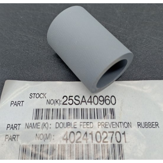 Karet Double Feed Prevention Rubber Konica Minolta BIZHUB 750 600 751 601 7165 25SA40960 4024102701