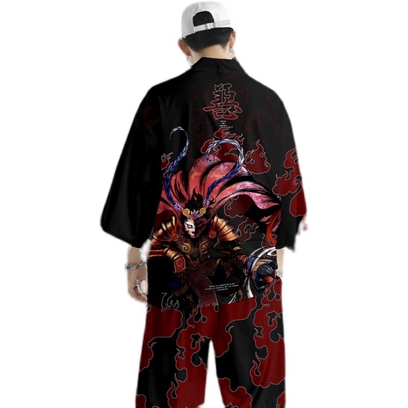 KIMONO CARDINGAN HAORI PRIA WANITA ASIA JEPANG KOREA ORIGINAL