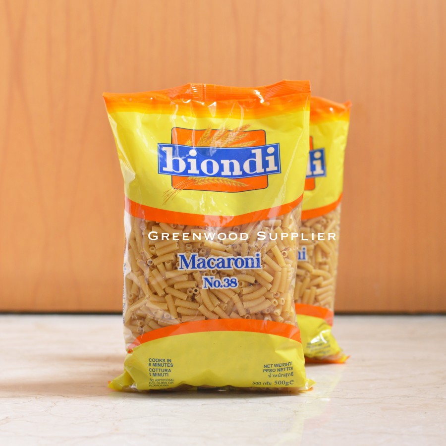 

Pasta Biondi - Macaroni / Maccheroni / Makaroni 500G (BEST SELLER)