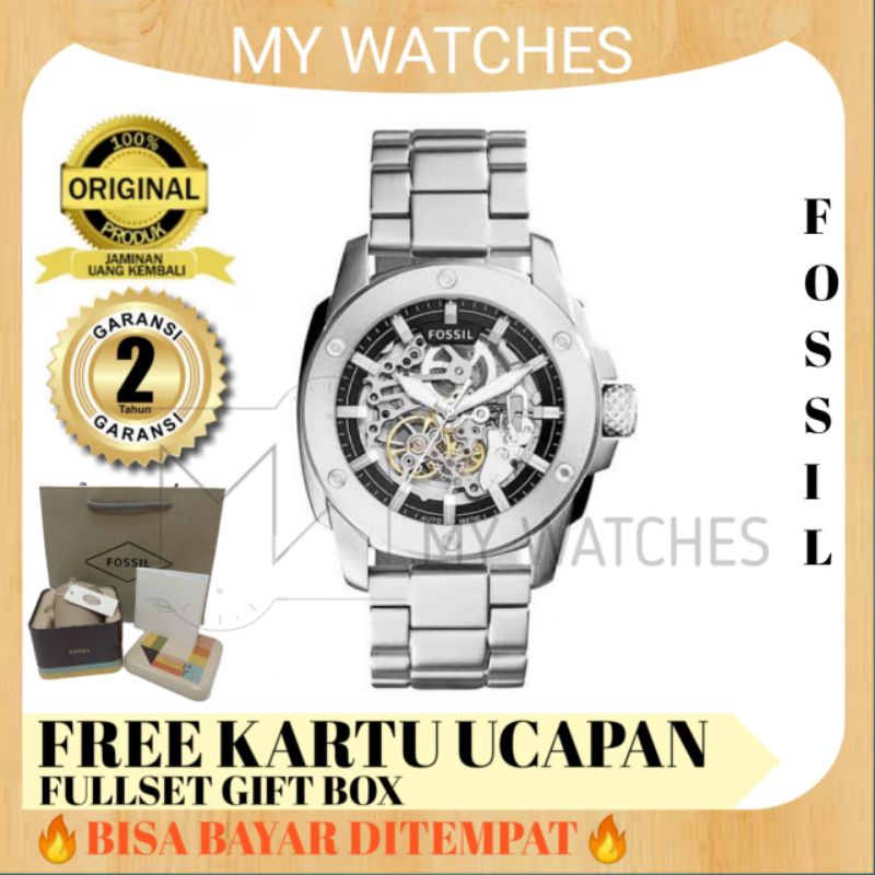 Jam Tangan Fossil Automatic ME3081 Original | Fashion Pria Cowok
