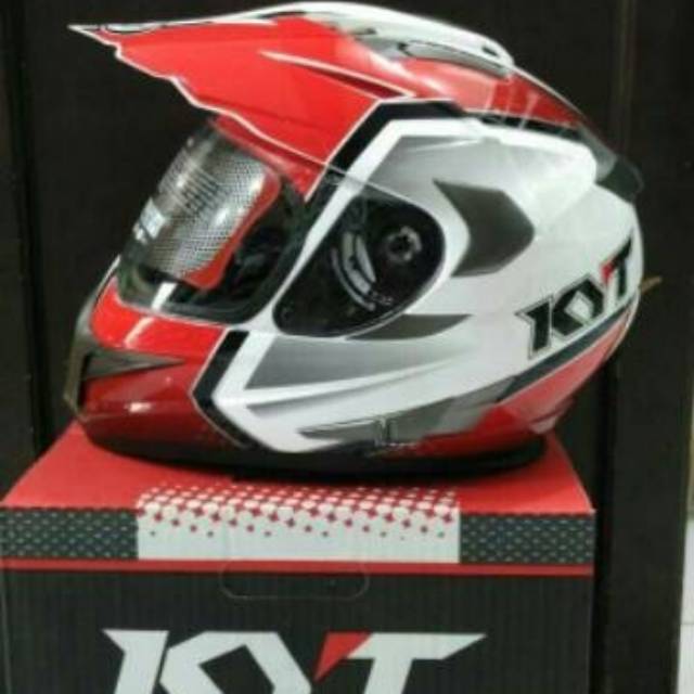 HELM KYT SUPERMOTO ENDURO SERI 1