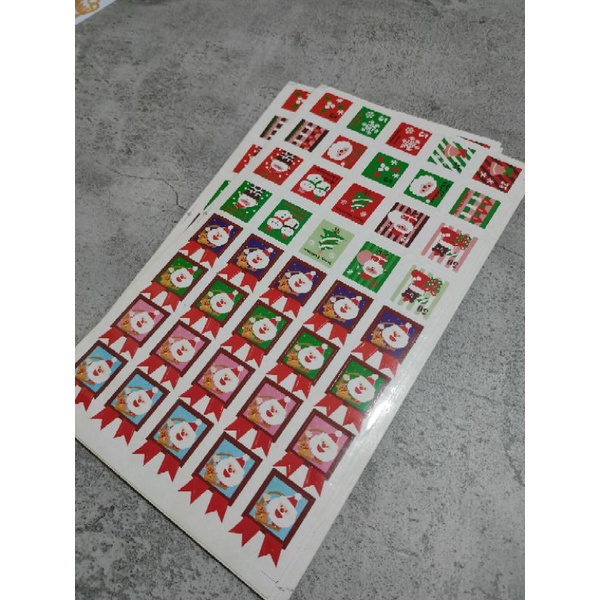 sticker natal kode 04